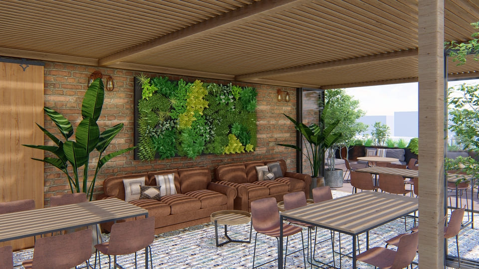 diseno-jardines-3d-terraza-bar-exterior-con-plantas-en-mural