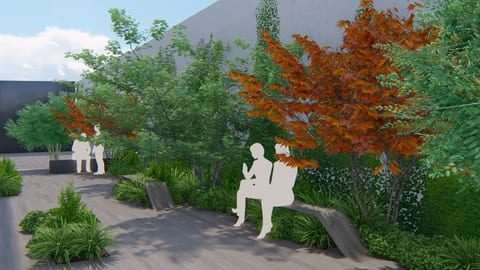 diseno-jardines-3d-zona-exterior-con-bancos-paseo-y-plantas